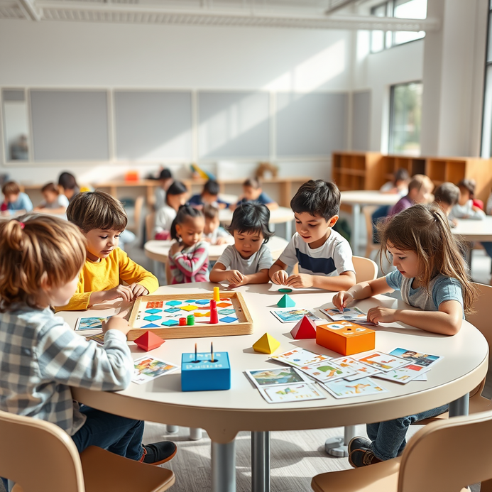 Abordagens Inovadoras com Imprimíveis: Estações de Aprendizagem e Jogos